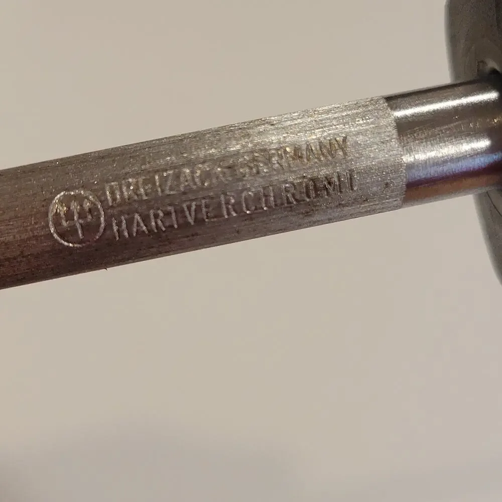 Vintage Dreizack Germany Honing Sharpener Rod